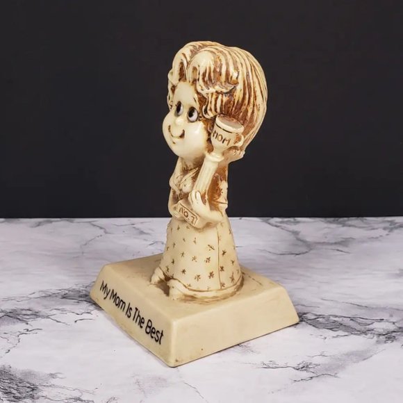 Russ Berries My Mom Is The Best Figurine Vintage - Picture 2 of 8